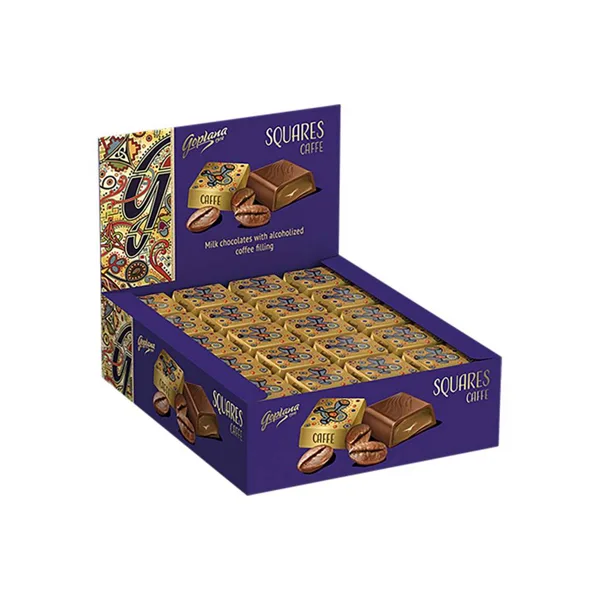 Chocolate squares café (CAJA) 1 Chocolate squares café (CAJA)