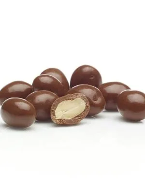 Maní con chocolate