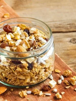 mix granola