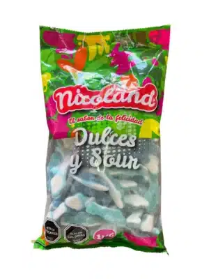 Gomitas Tiburón dulces y sour