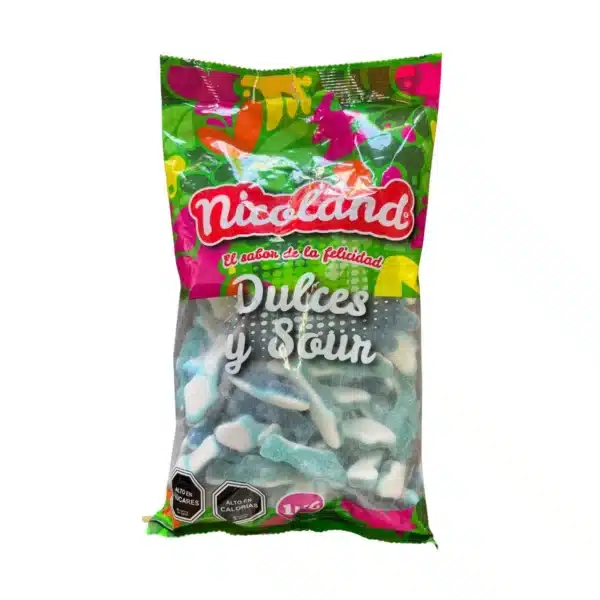 Gomitas Tiburón dulces y sour