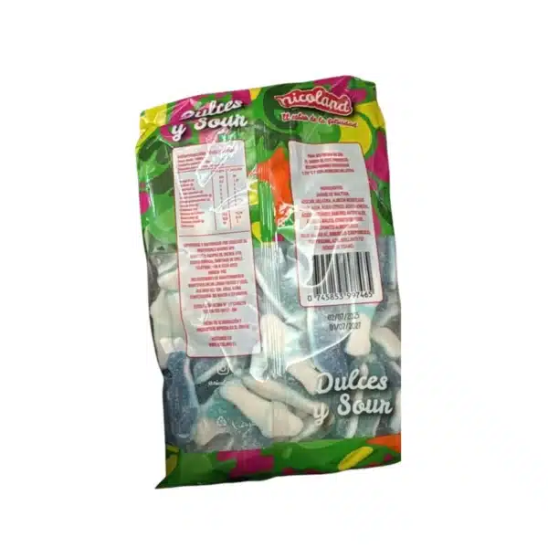 Gomitas Tiburón Dulces y Sour Nicoland – 1kg - Imagen 2