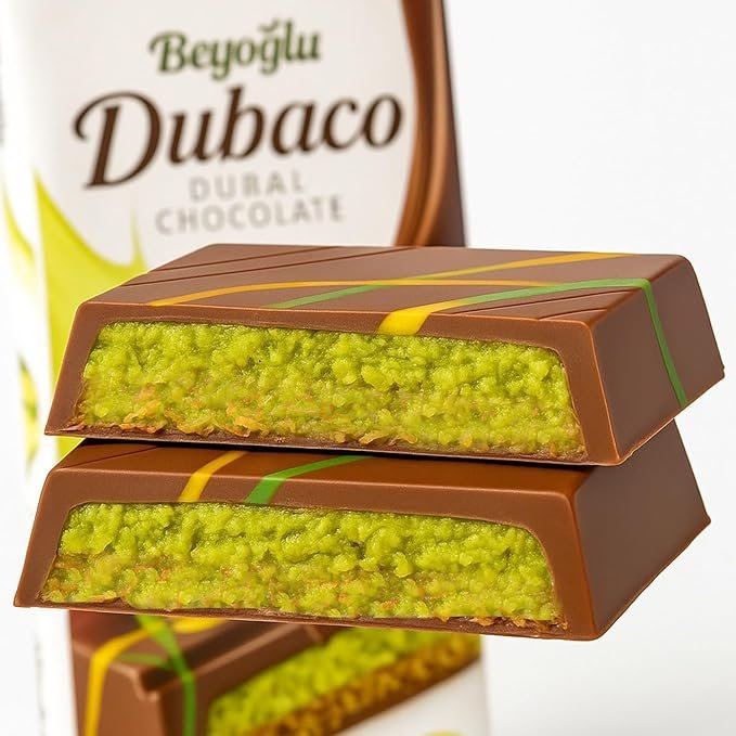 Chocolate Dubaco Dubai con Pistacho y Kadayif Crujiente 95g 2 Chocolate Dubaco Dubai con Pistacho y Kadayif Crujiente 95g - Imagen 2